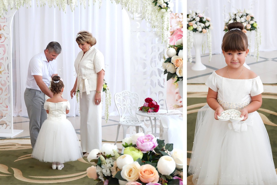 Церемония регистрации брака в ЦКР "Форум", г.Губкин