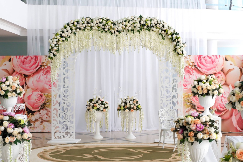 Церемония регистрации брака в ЦКР "Форум", г.Губкин